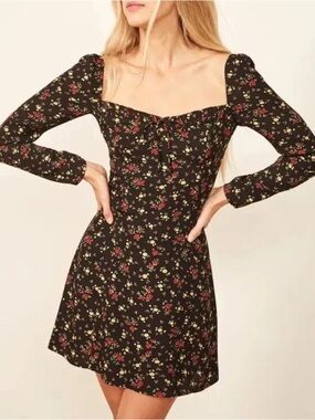 Reformation Sydney Sweetheart Mini Dress